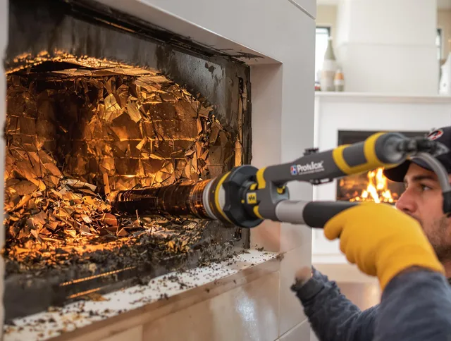 Professional chimney cleaning by Corona Chimney Sweep in Corona, CA